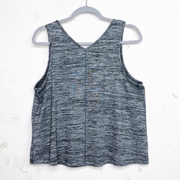 RAG & Bone black & grey v- neck tank top - Picture 8 of 11